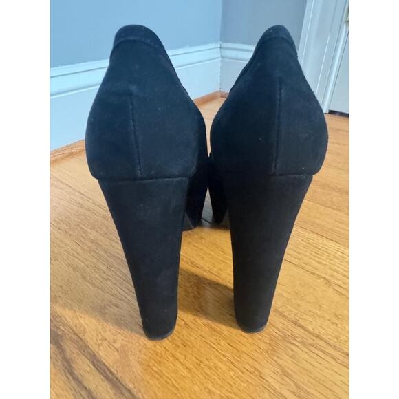 Duck Suede Pumps | Moschino LOVE MOSCHINO SUEDE PLATFORM TASSLE PUMP HEELS 40 (sh1000